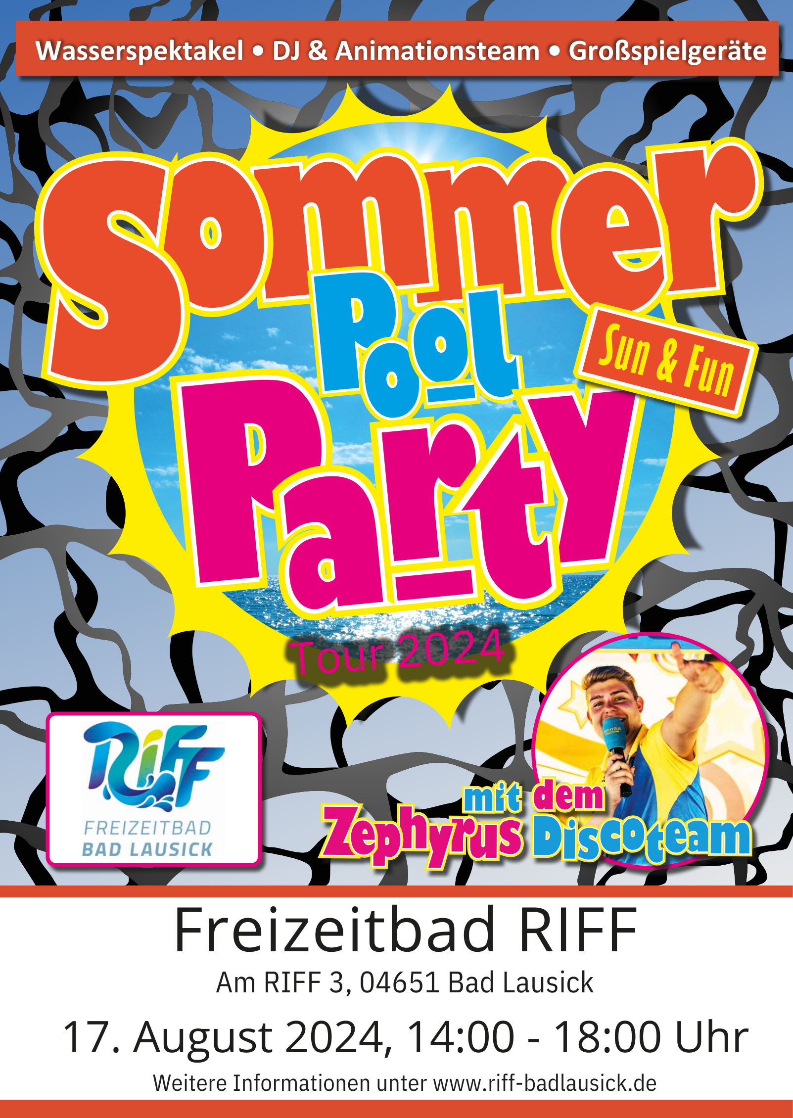 Titelmotiv Sommer - Poolparty